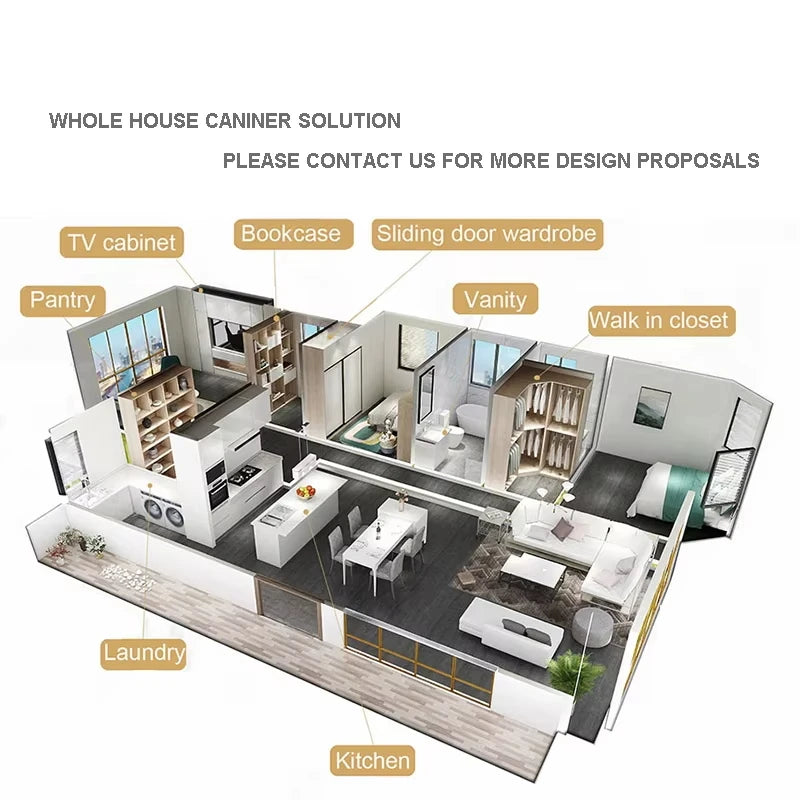 Modern Design White Wooden Furniture Wall Mount TV