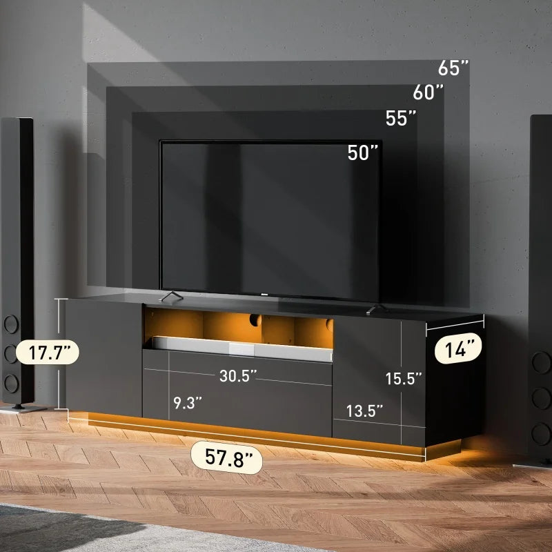 GALAXHERO TV Stand for 65 Inch