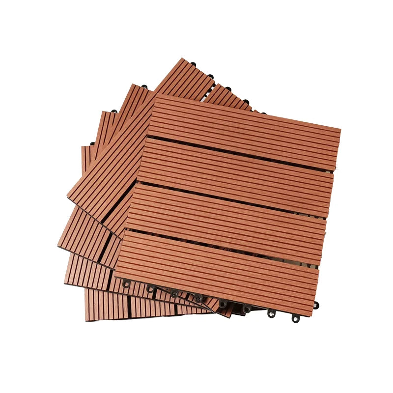 Outdoor Interlocking Tiles WPC Shock-Absorbing for Balcony