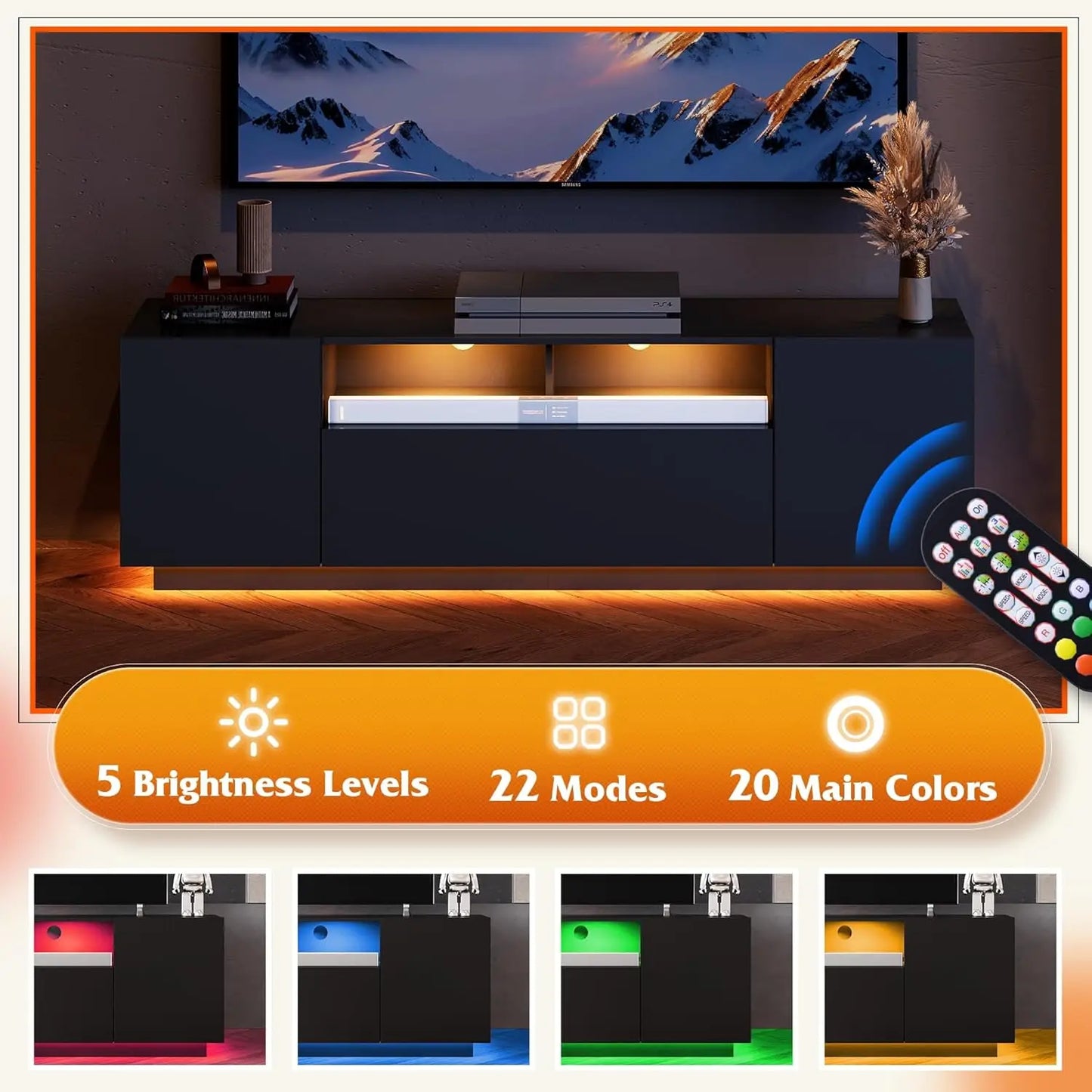 Modern TV Stand For 65 Inch TV