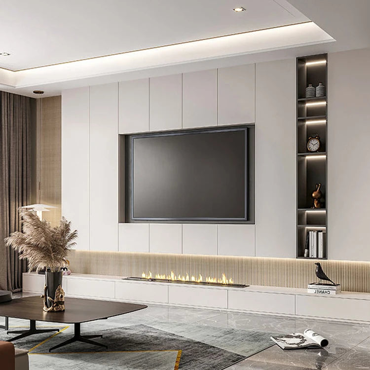 Modern Luxury Living Room Furniture Entertainment Center Console Table TV