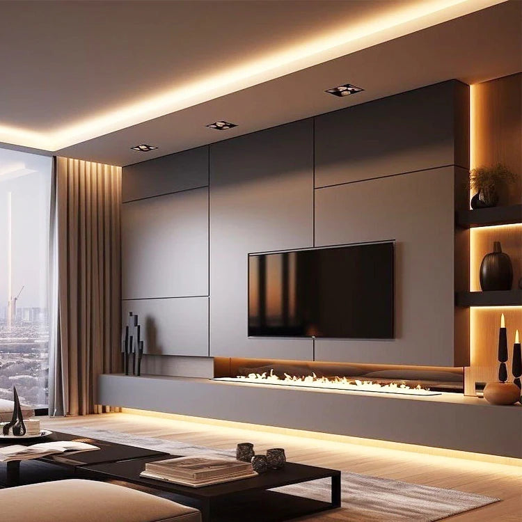 Modern Luxury Living Room Furniture Entertainment