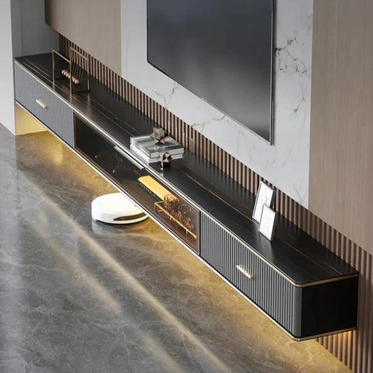 Light Luxury Modern Tv Cabinet Black