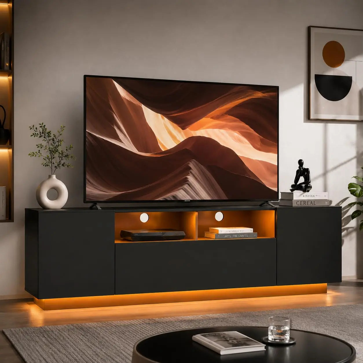 Modern TV Stand For 65 Inch TV