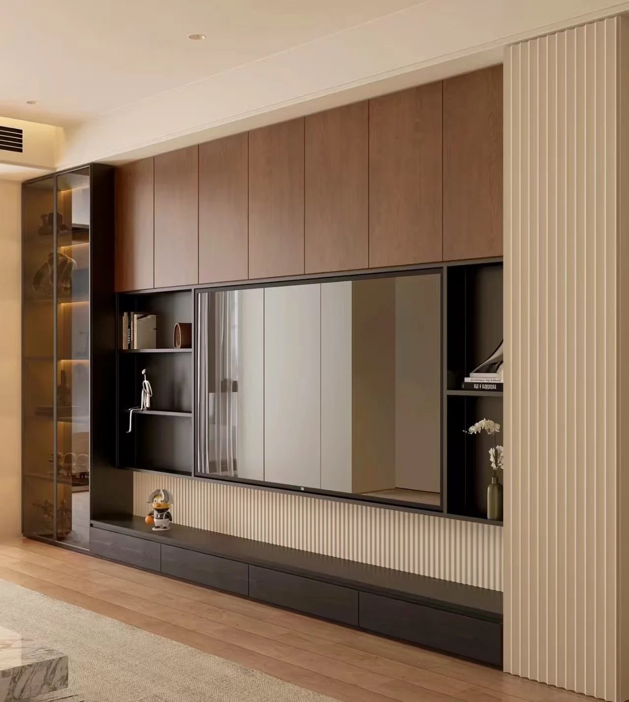Customized Modern Particleboard TV