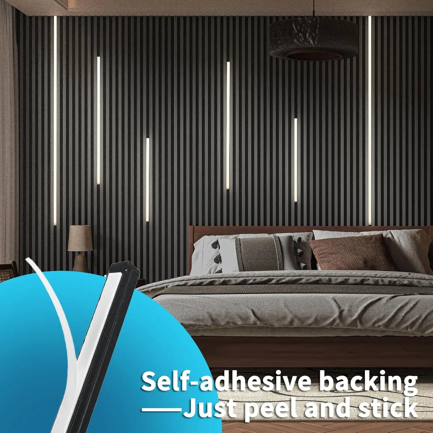 6-Pack Self-Adhesive LED