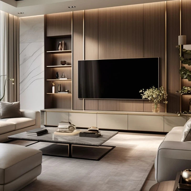 Custom Design Whole Wall Mounted TV