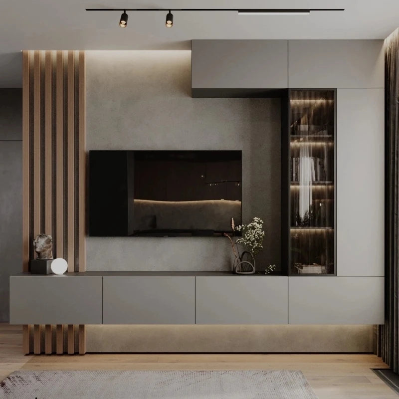 Custom Design Whole Wall Mounted TV