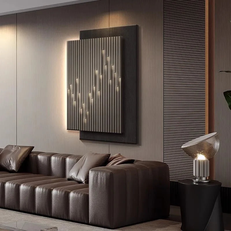 LED light mural