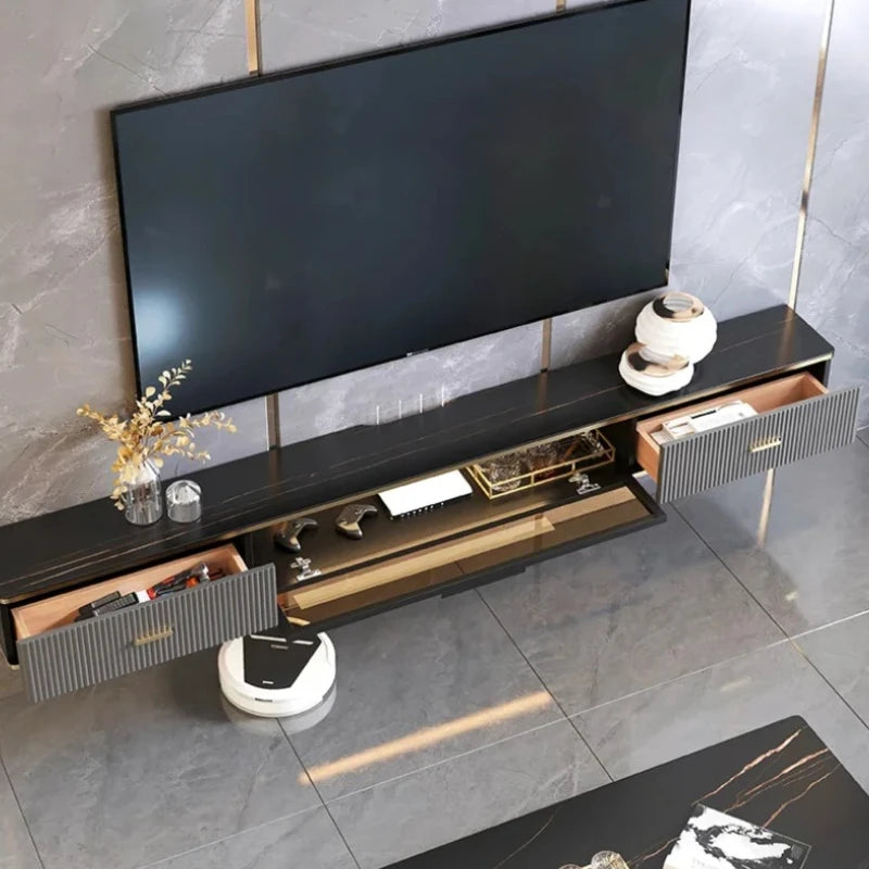 Light Luxury Modern Tv Cabinet Black